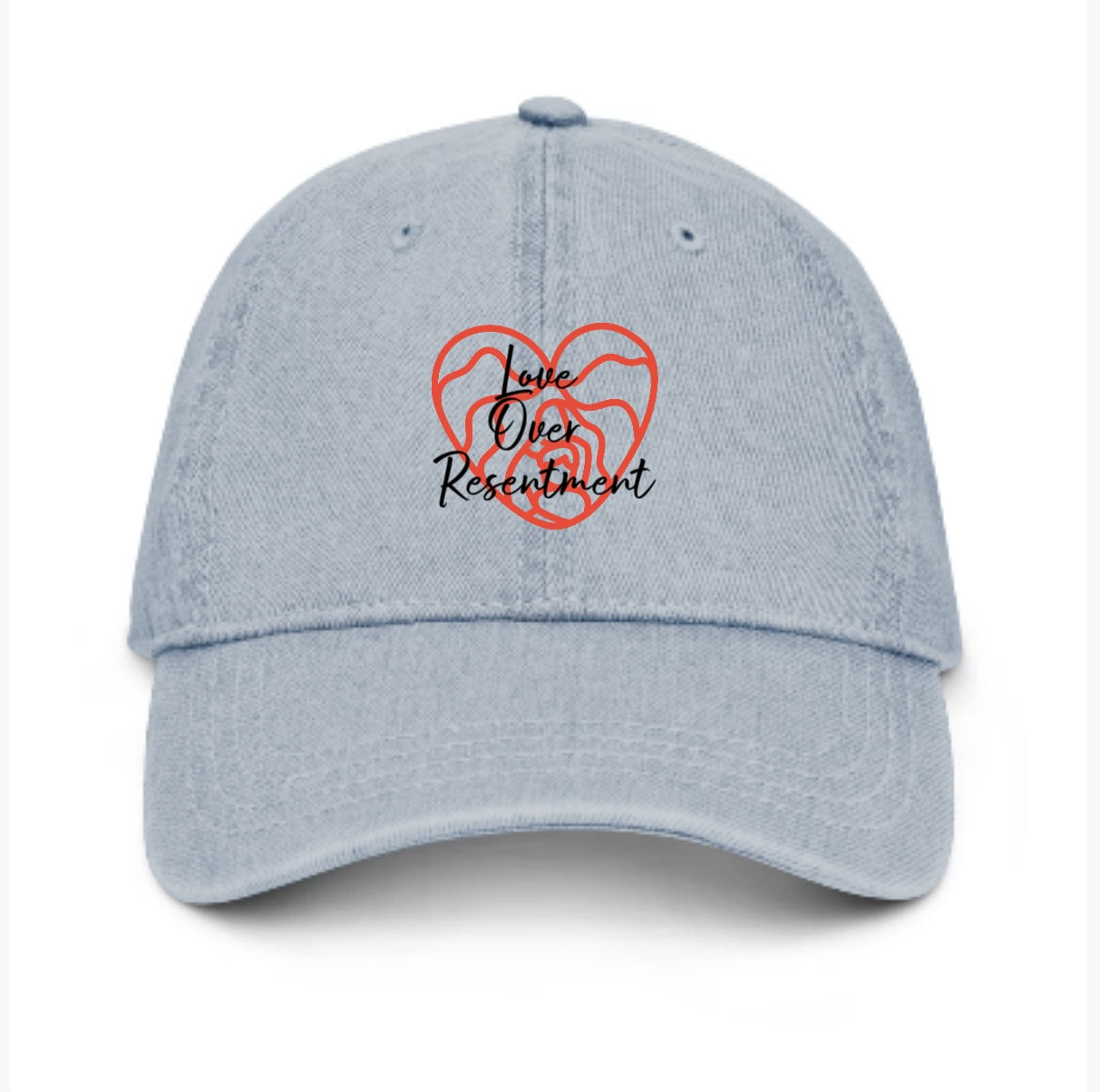 Choose Love Denim Cap