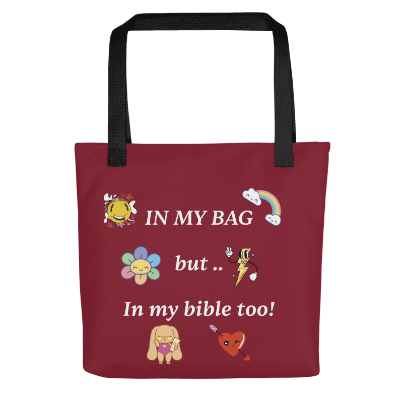 In my Bag, But in my bible too tote